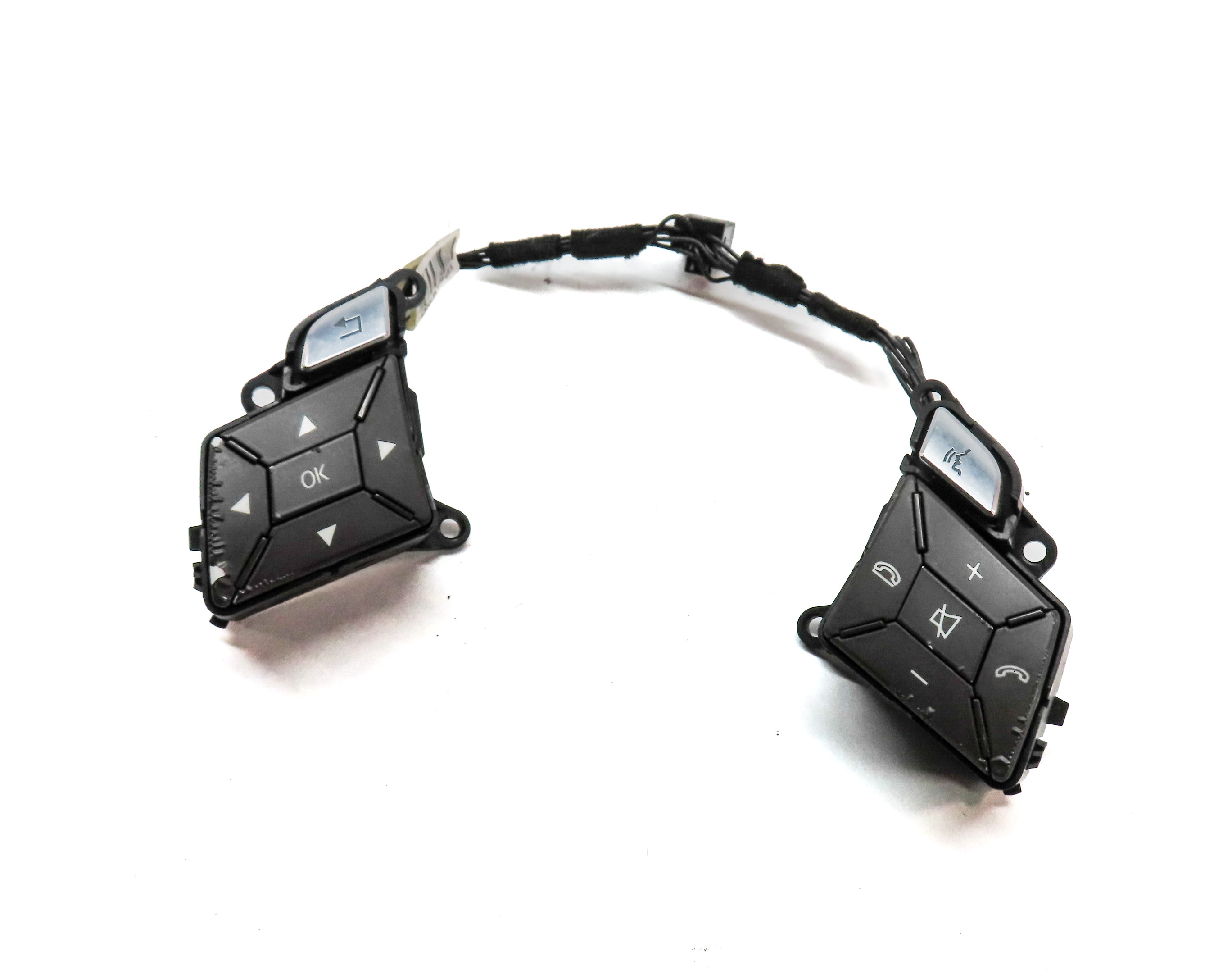 2013 MERCEDES ML350 (W166) LEFT DRIVER STEERING WHEEL CONTROL PHONE SWITCH SET/2 — exact item pictured